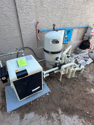 Pentair MasterTemp 400K BTU Natural gas