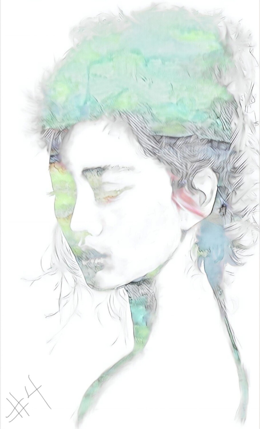 Fine Art Giclee Print - Ayianna #1 - #10