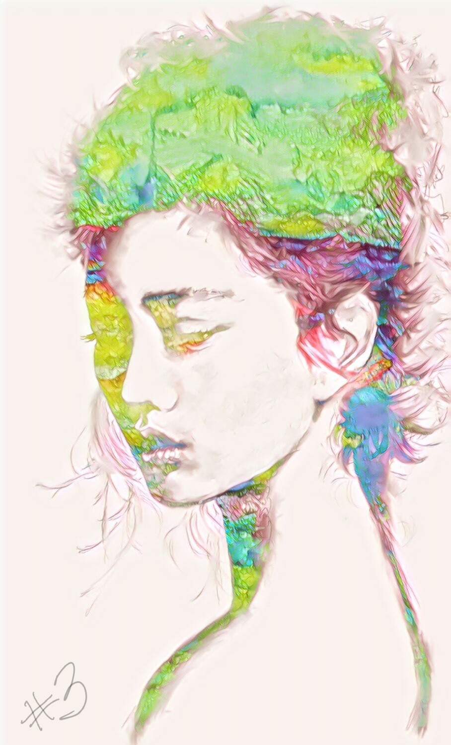 Fine Art Giclee Print - Ayianna #1 - #10