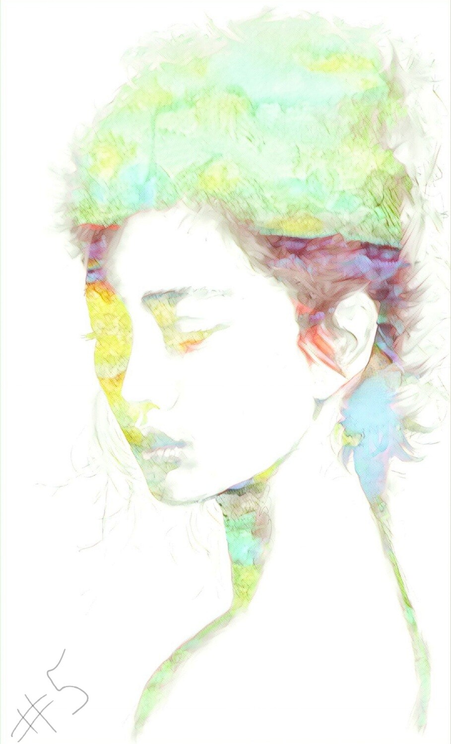 Fine Art Giclee Print - Ayianna #1 - #10