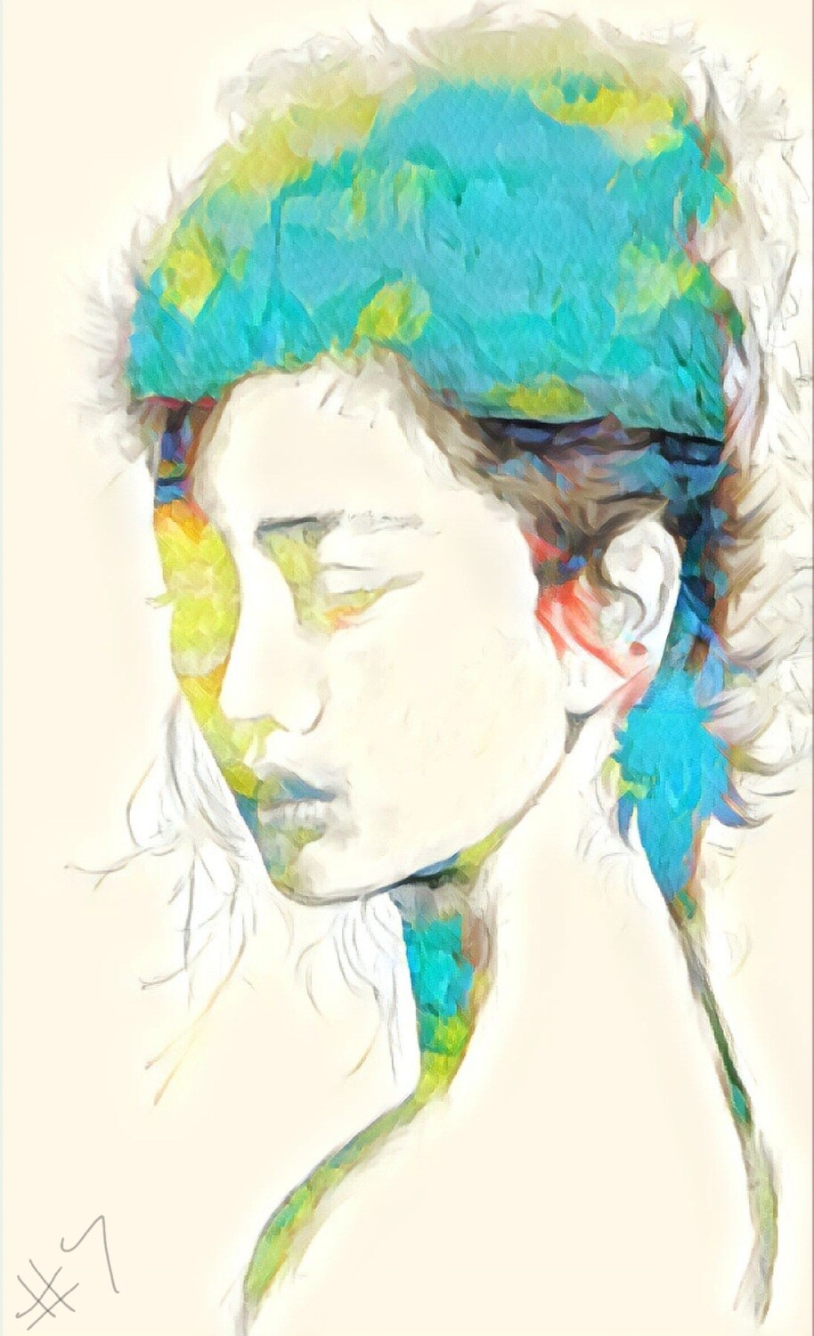 Fine Art Giclee Print - Ayianna #1 - #10