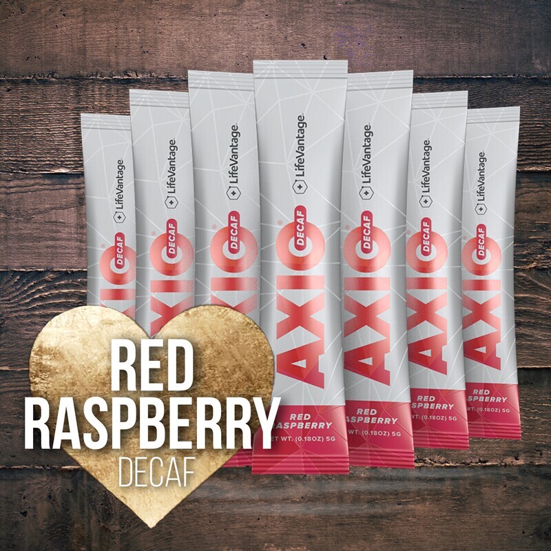 RED RASPBERRY (decaf) AXIO TRIAL **US SHIPPING ONLY**