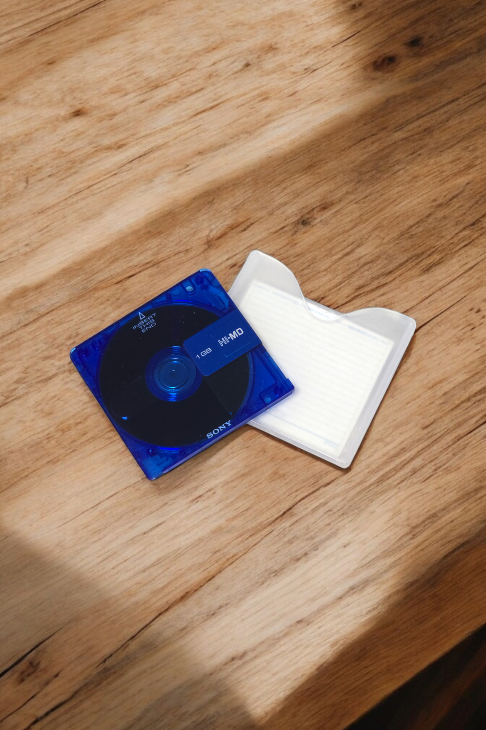Used Blue Sony Hi-MD Disc