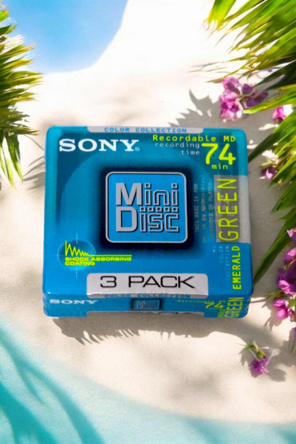 Sony 3-Pack Green 74 min Discs
