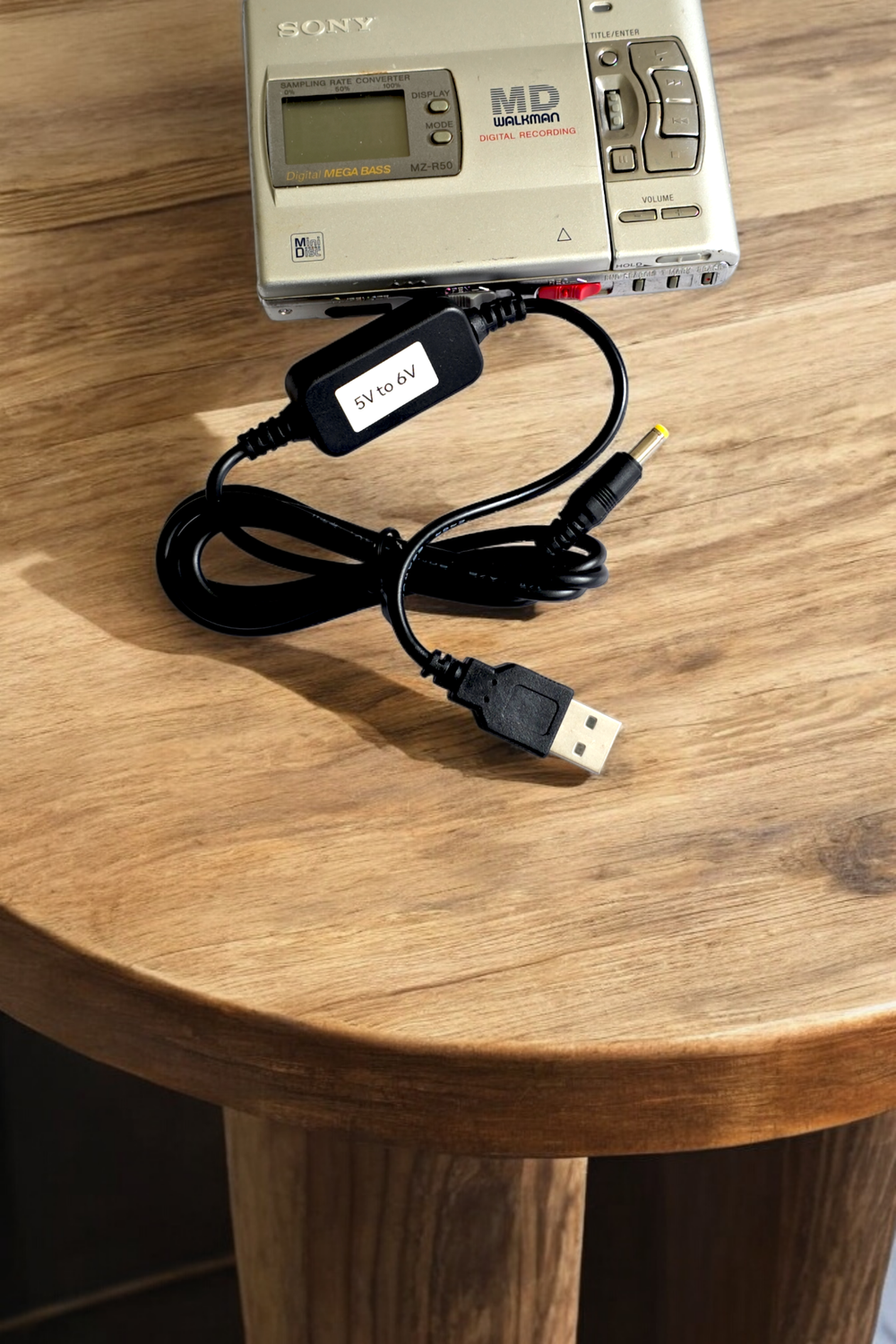 5V to 6V USB Cable