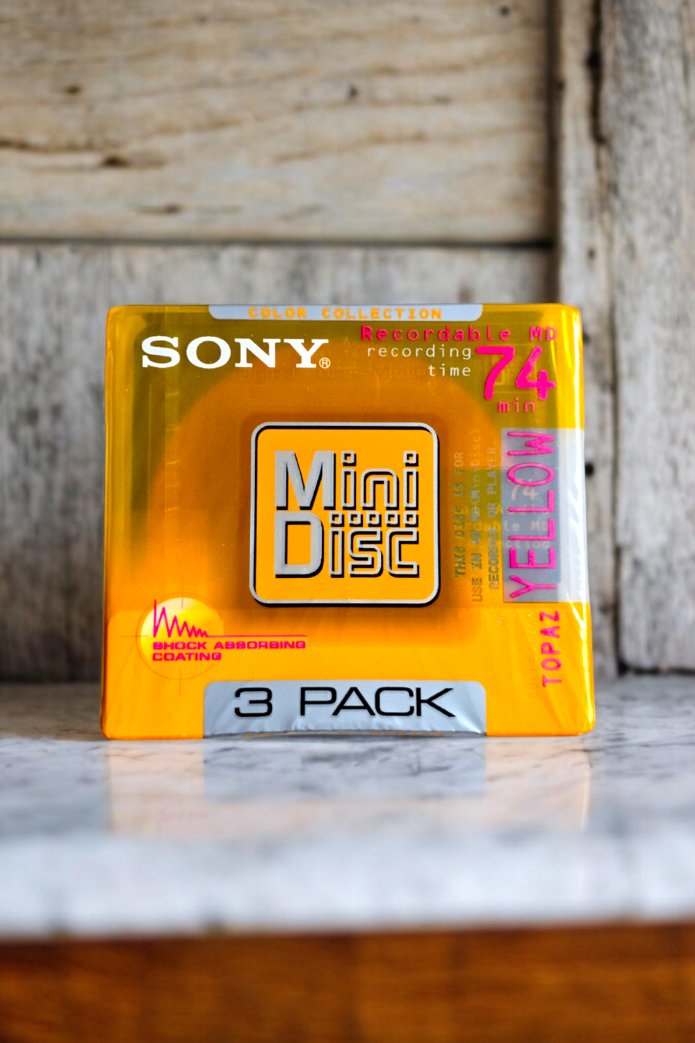 Sony 3-pack Yellow 74-min discs