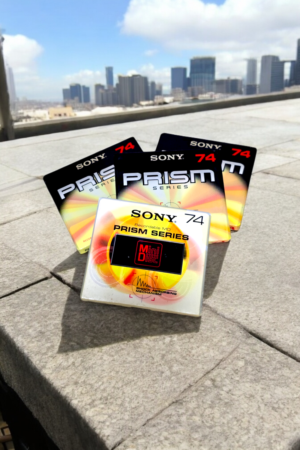Sony Prism Series 74 Min 4-Pack