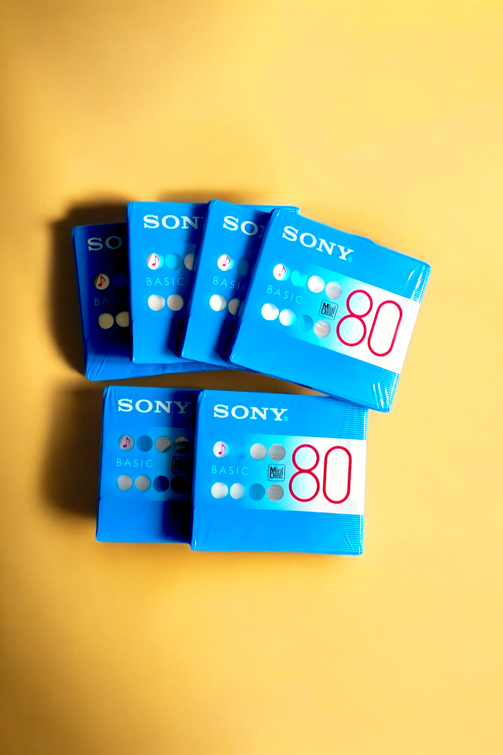 Sony Basic 80 Mon ( Pack of 6)