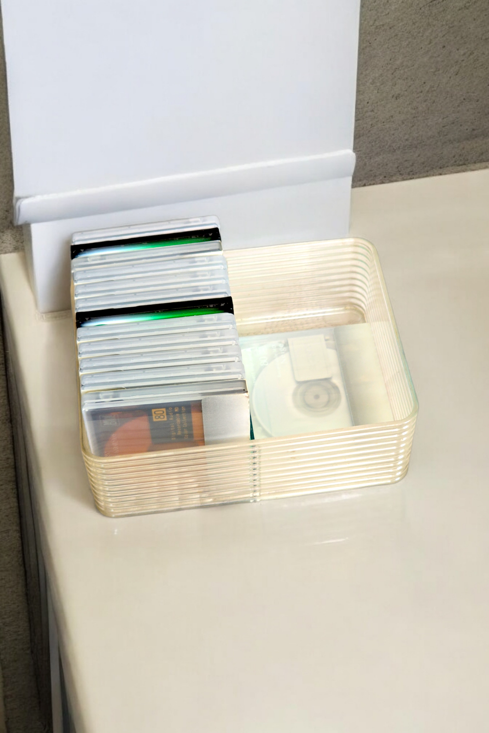 Stylish 20-Disc Japanese MD Disc Tray