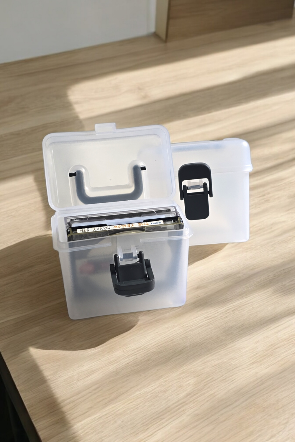 Opague Hard Plastic Carrier Case (Set of 2)
