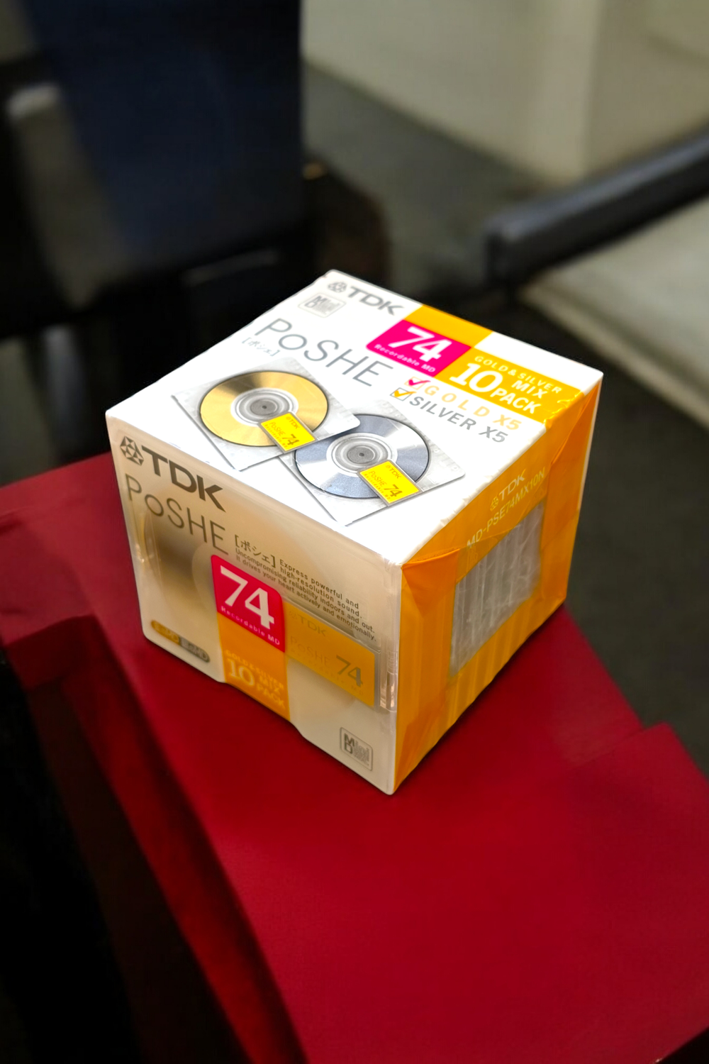 TDK Poshe Gold &amp; Silver 74 mins (Pack of 10