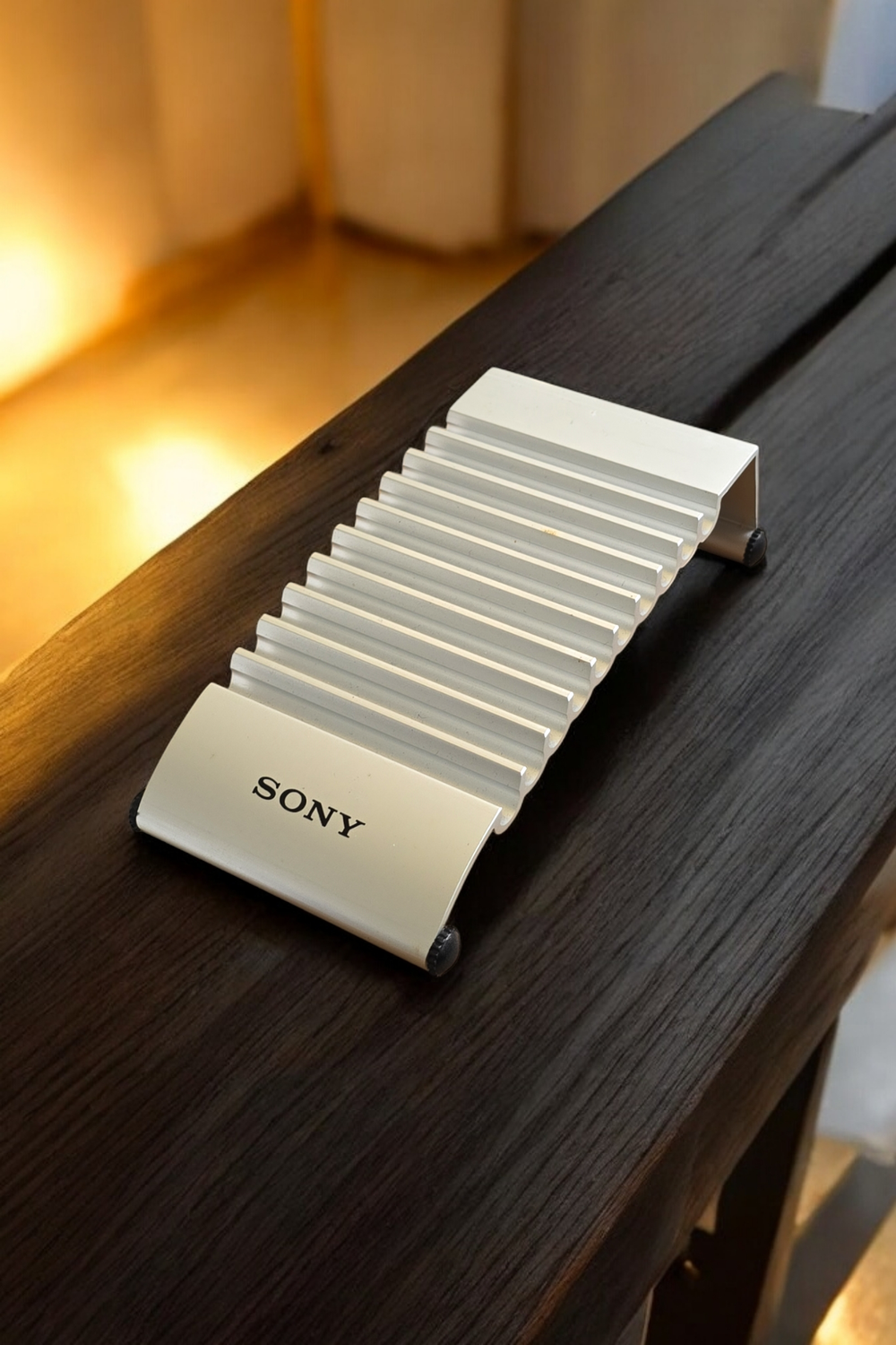 Vintage Sony Aluminum Display Stand