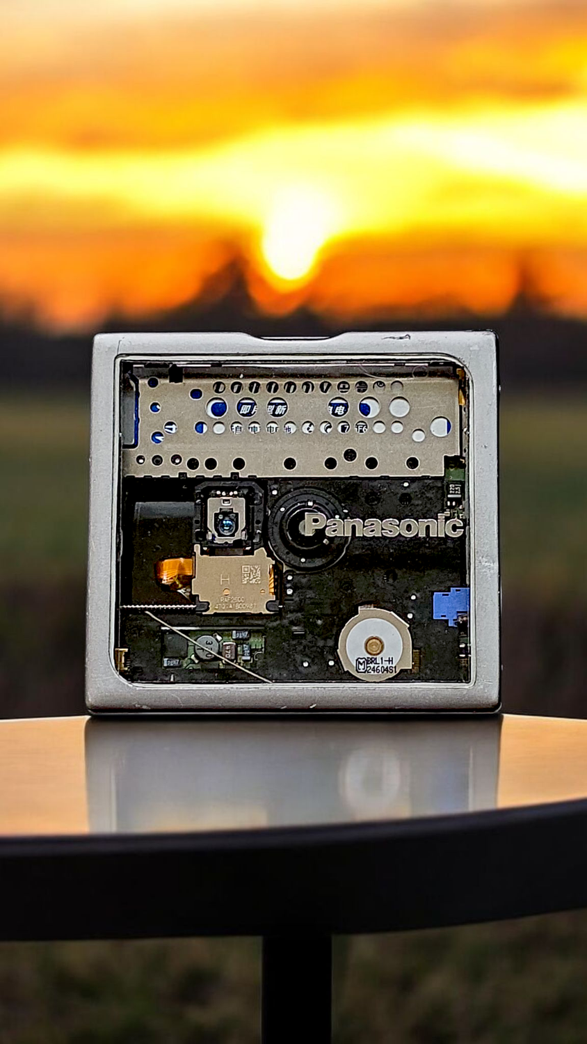 Remodelled Panasonic SJ-MJ57 with Clear Front