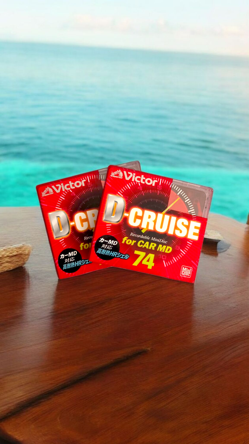 Victor D-Cruise MD74 Discs (Set of 2)