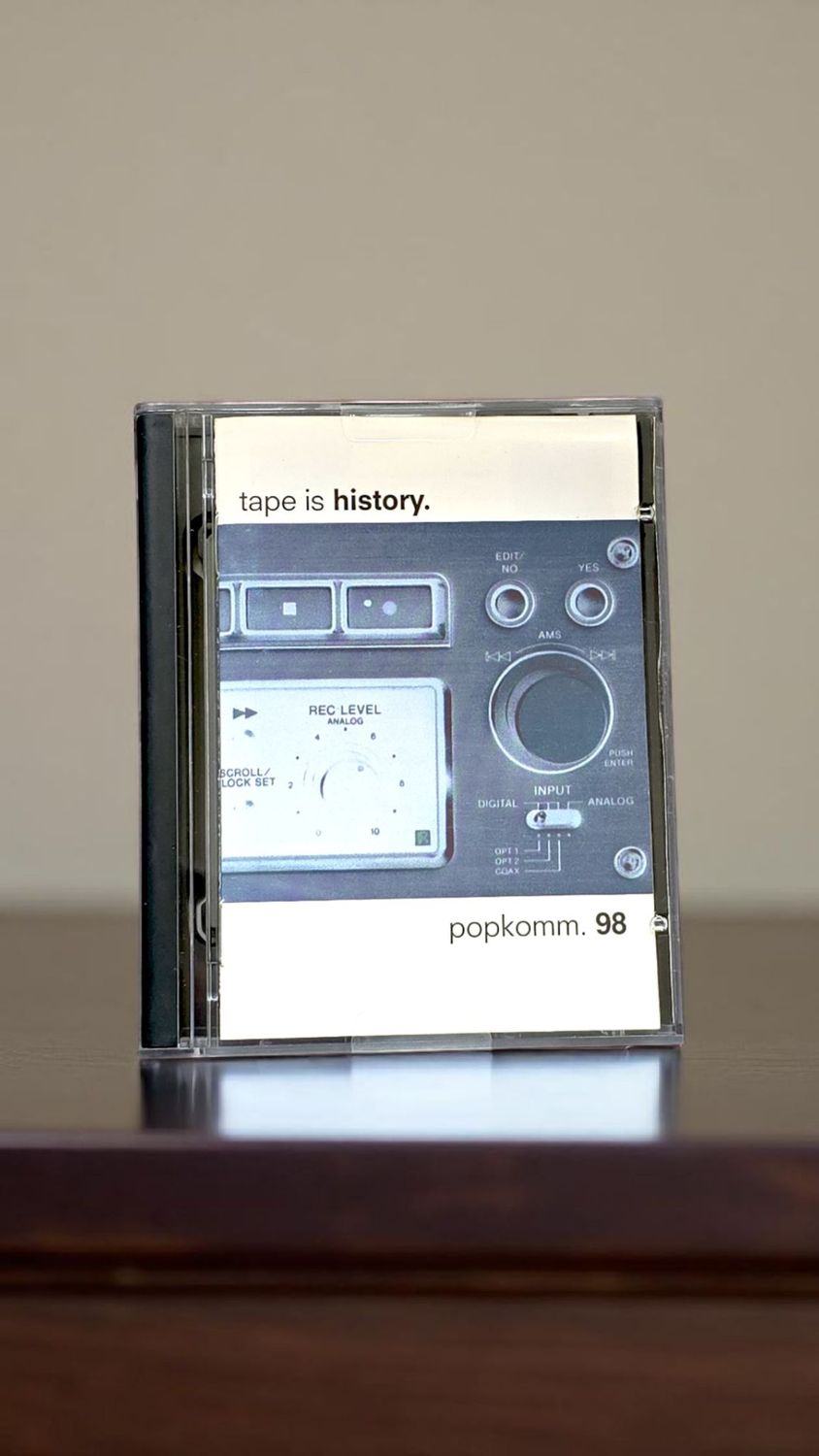 Tape is History - popkomm. 98