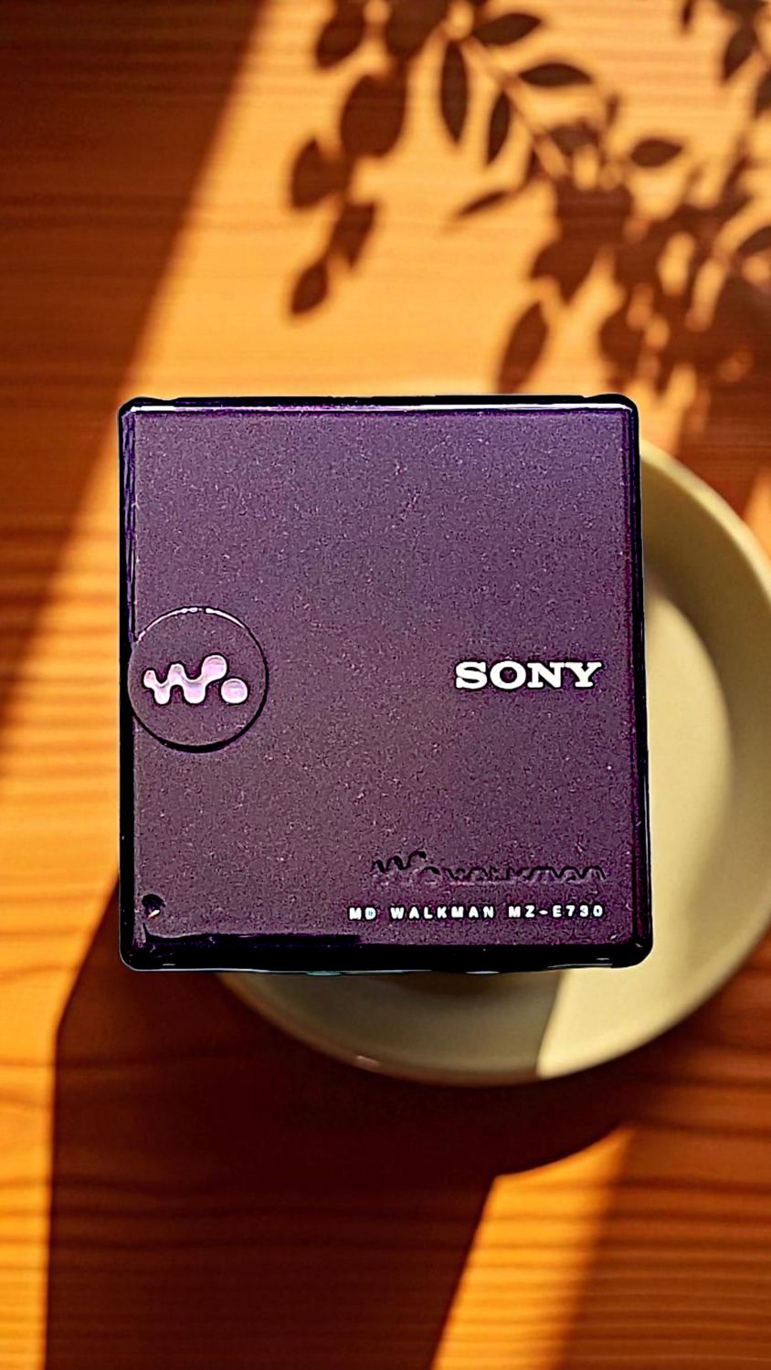 Recoloured Sony Purple MZ-E730