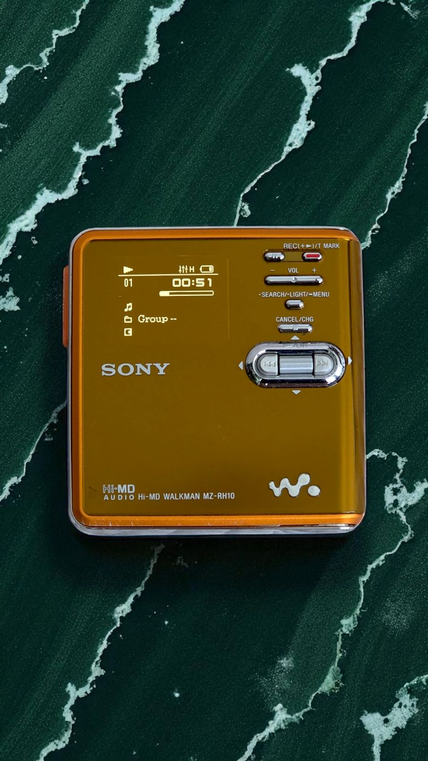 Sony MZ-RH10 with New Working Screen