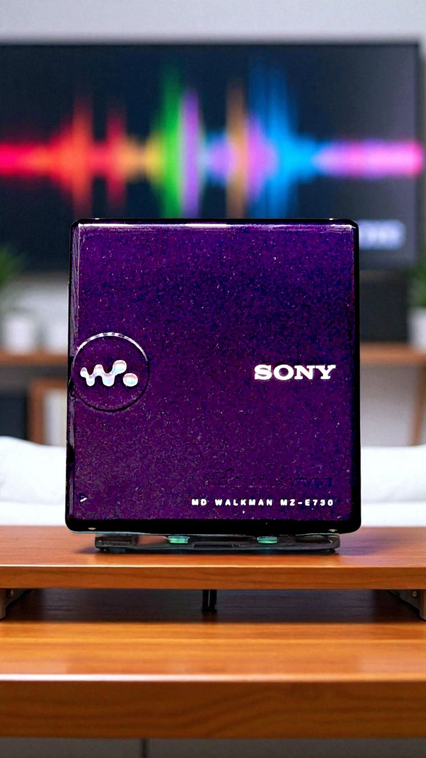 Recoloured Sony Purple MZ-E730