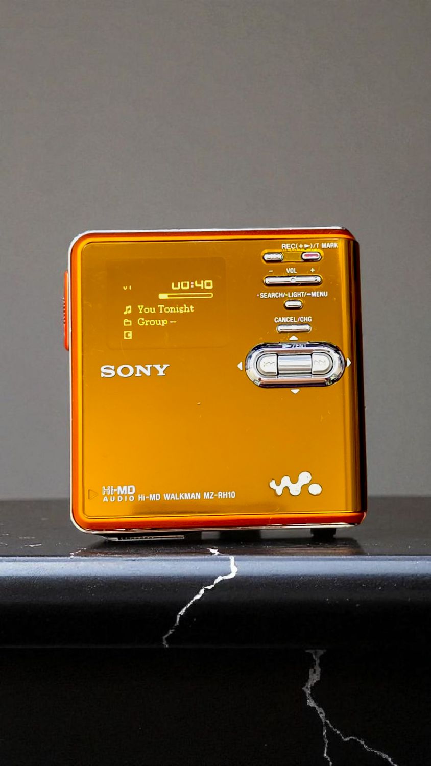 Sony MZ-RH10 with New Working Screen