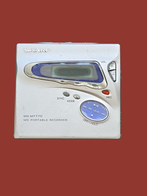 G61 SHARP ポータブルMDレコーダー MD-MT770 SHARP MD-MT770 MiniDisc Player Recorder Portable MD Walkman