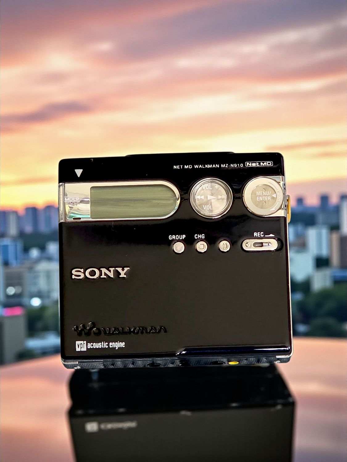 Recoloured Black Sony MZ-N910