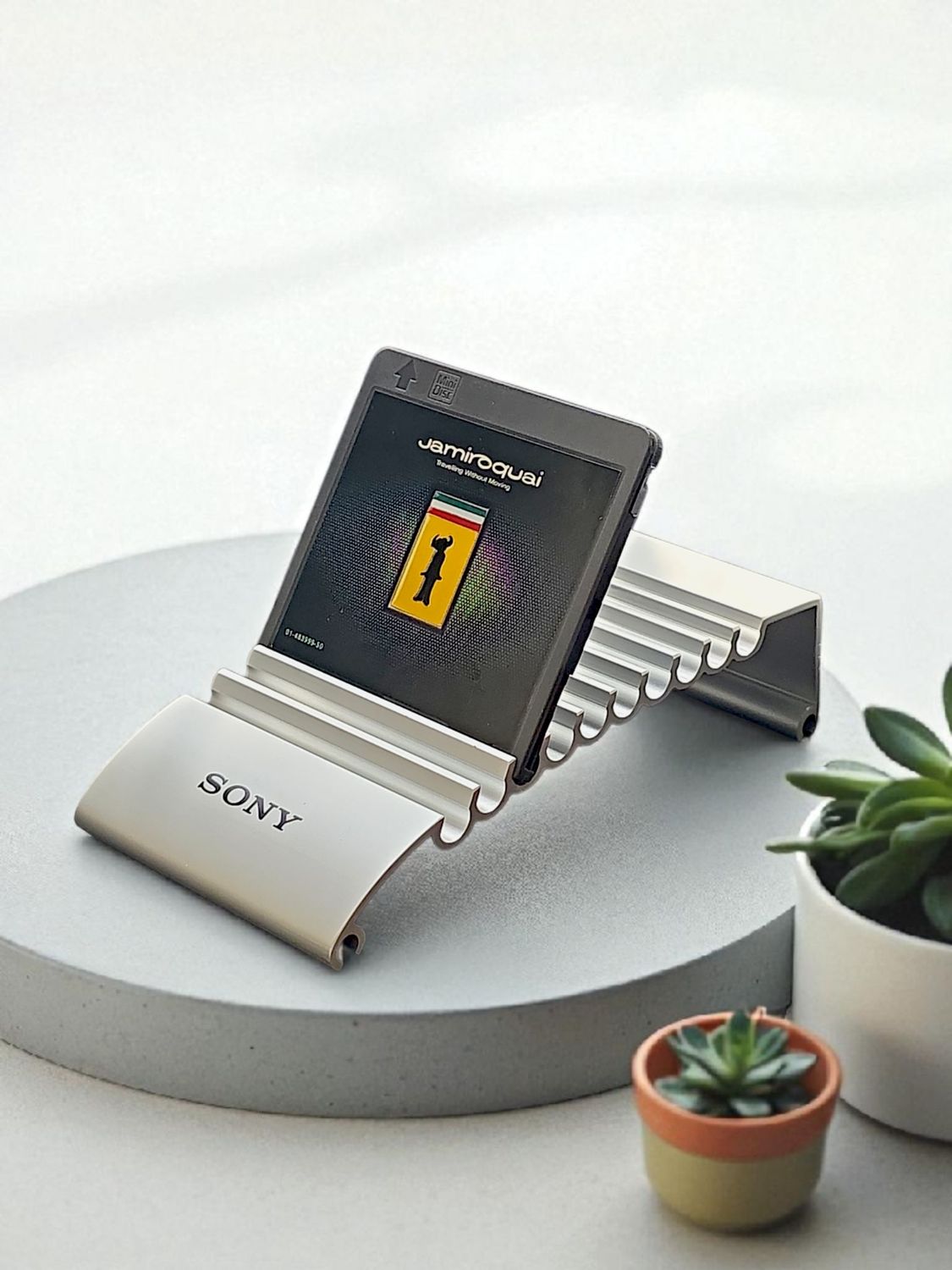 Sony Aluminium 10-disc Display Rack