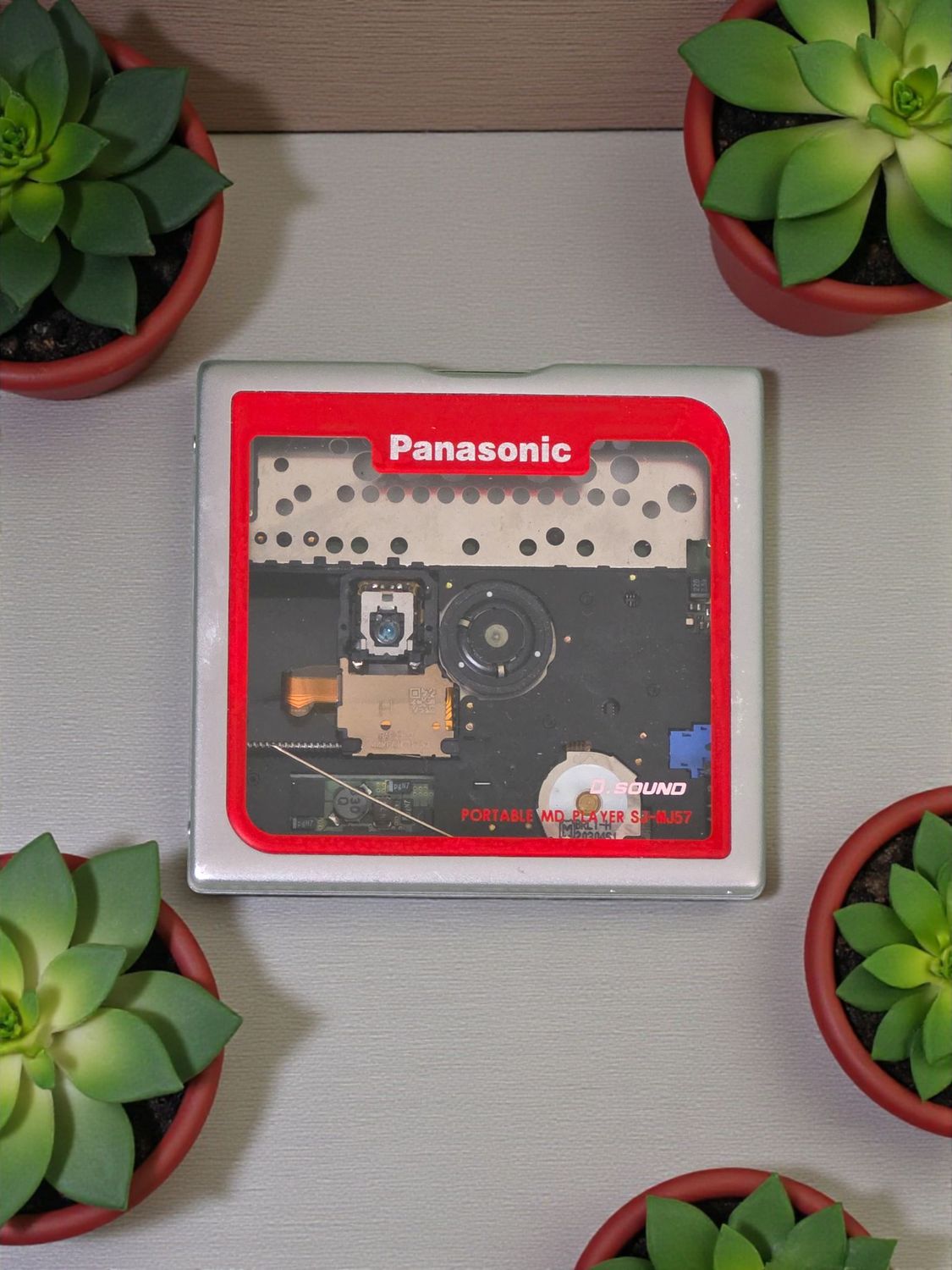 Panasonic SJ-MJ57 with Clear Front Window