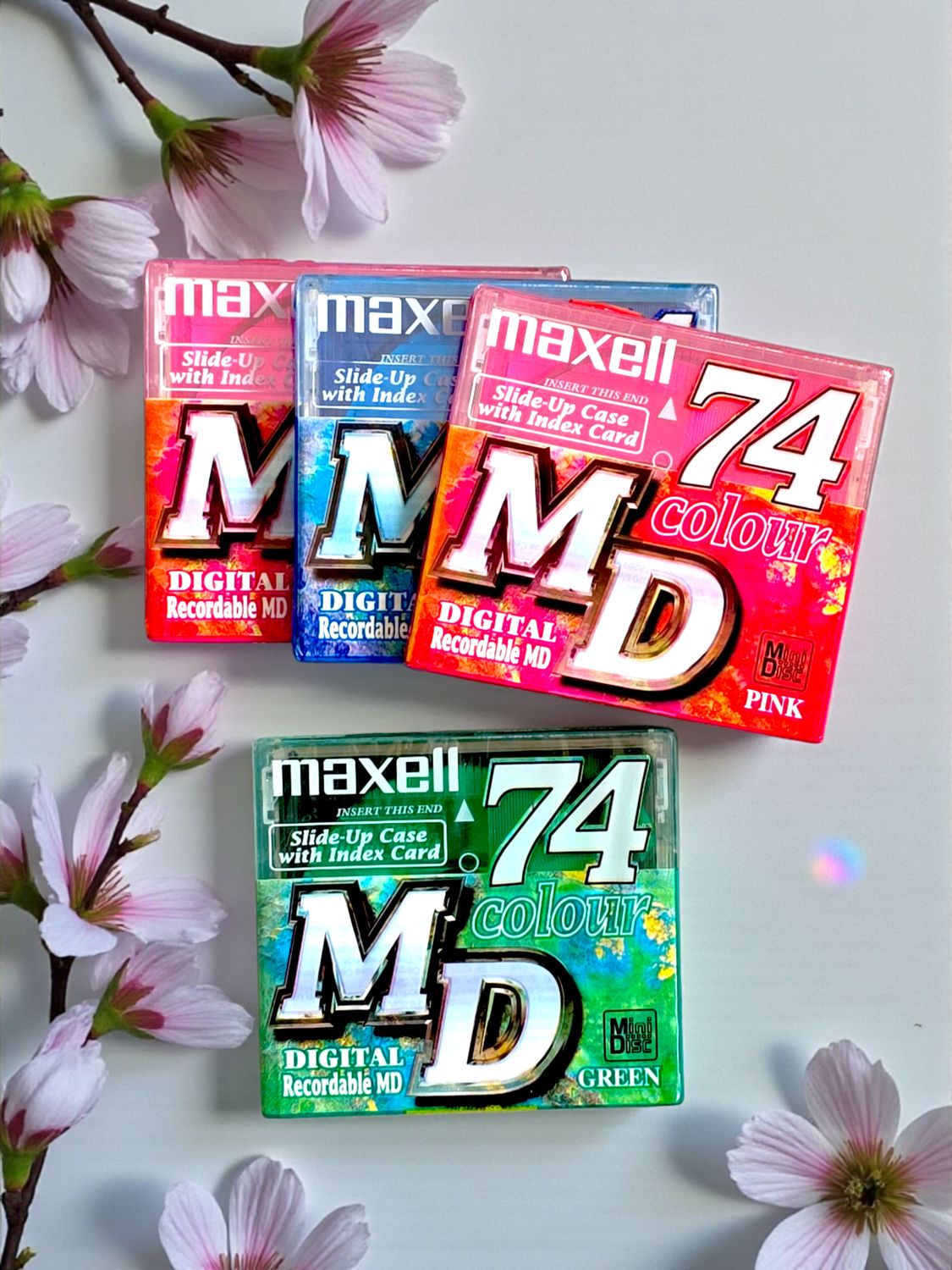 Maxell Colour 74 mins (set if 4)
