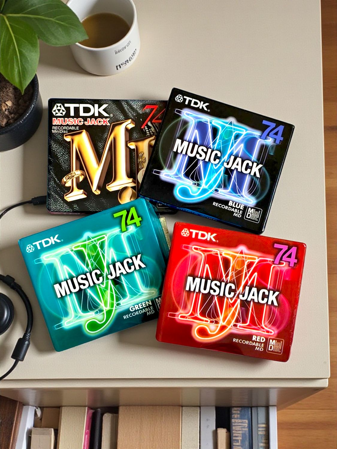 TDK Music Jack 74 min (set of 4)