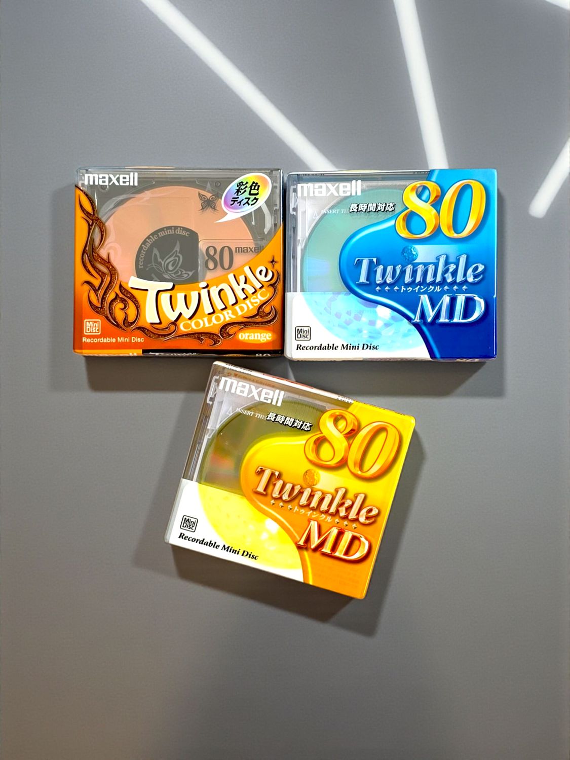 Maxell Twinkle 80 mins (set of 3)