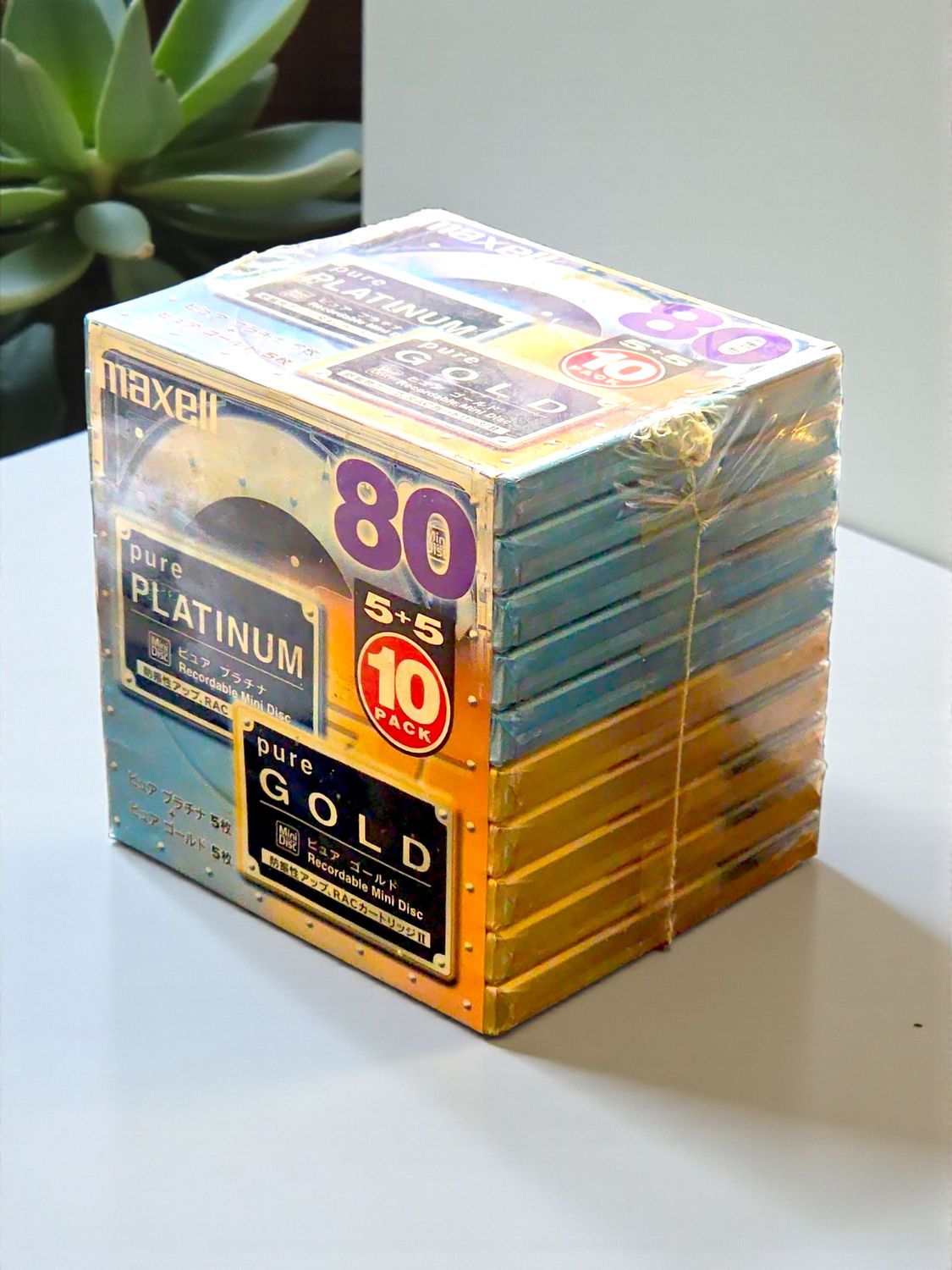 Maxell Pure Platium 80 mins (Pack of 10)