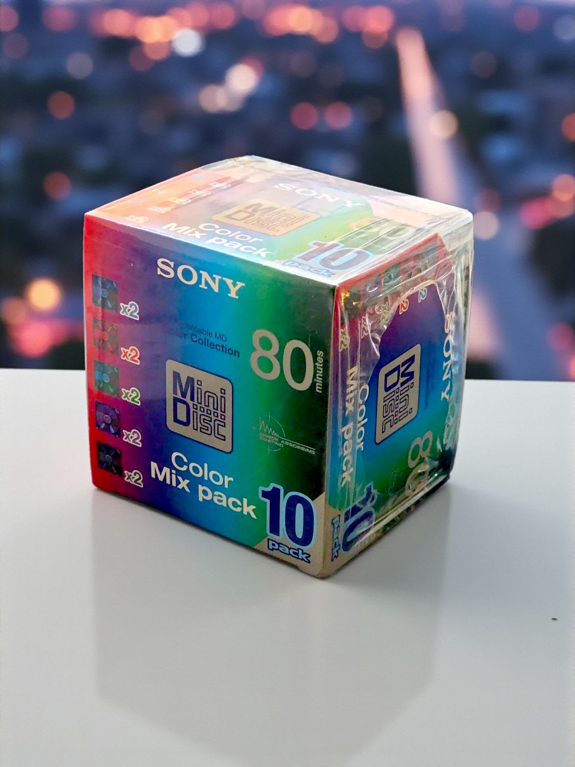 Sony Color Mix Pack 80 mins (Pack of 10)