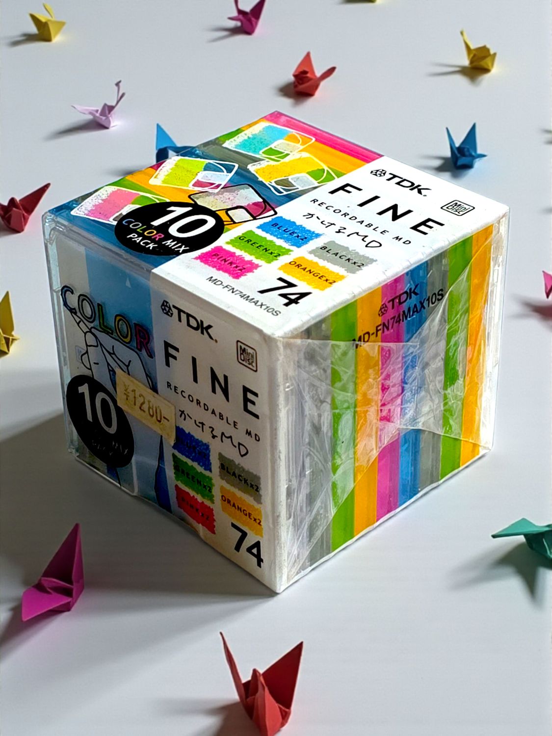 TDK Fine Colour Mix (Pack of 10)