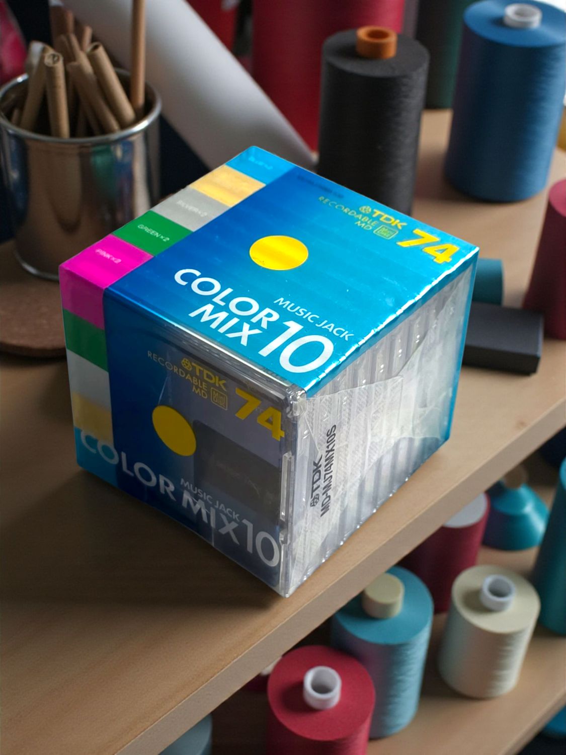 TDK Music Jack Color Mix 74 mins (Pack of 10)