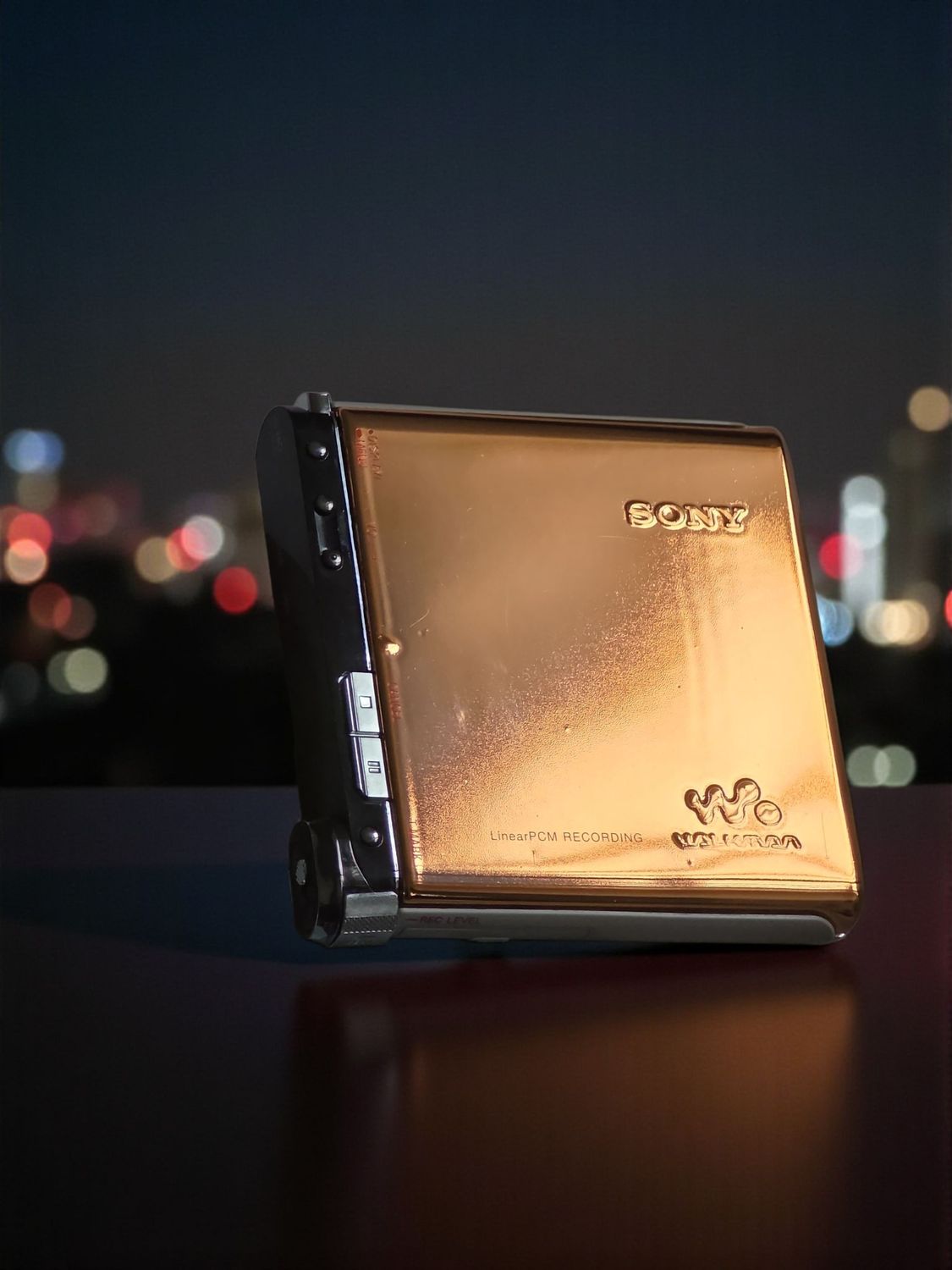 Modded Shiny Bronze Sony RH1 with New Screen