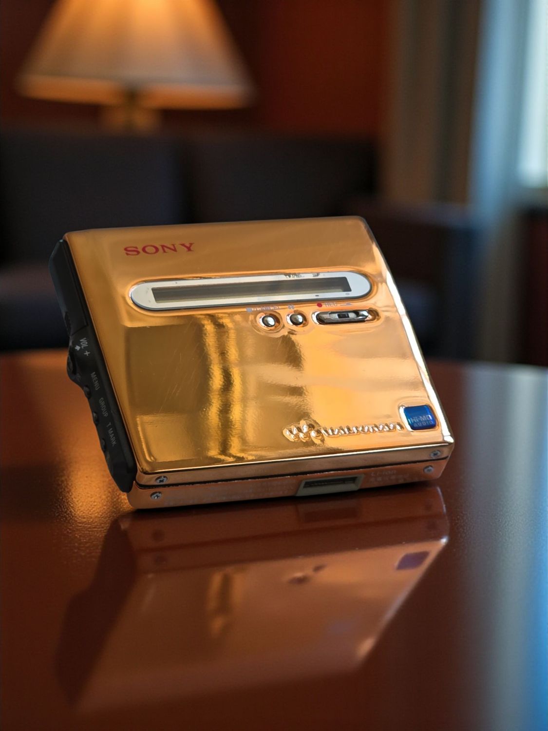 Modded Copper Sony MZ-NH1