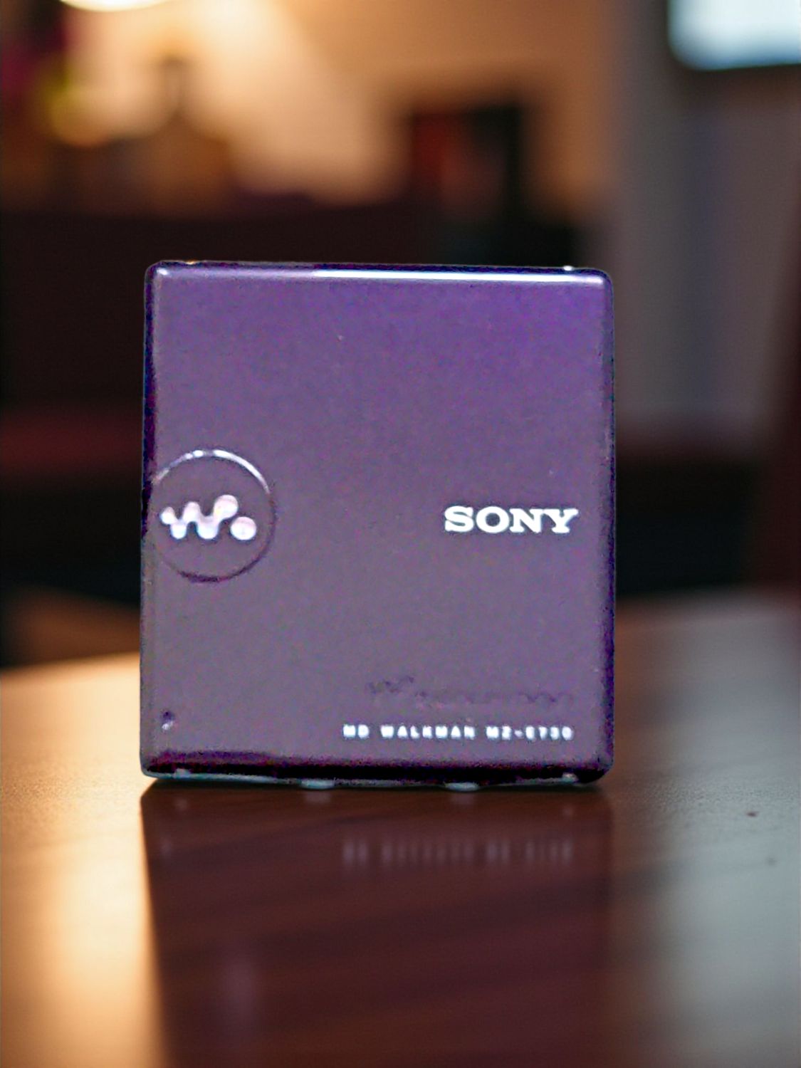 Recoloured Purple Sony MZ-E730