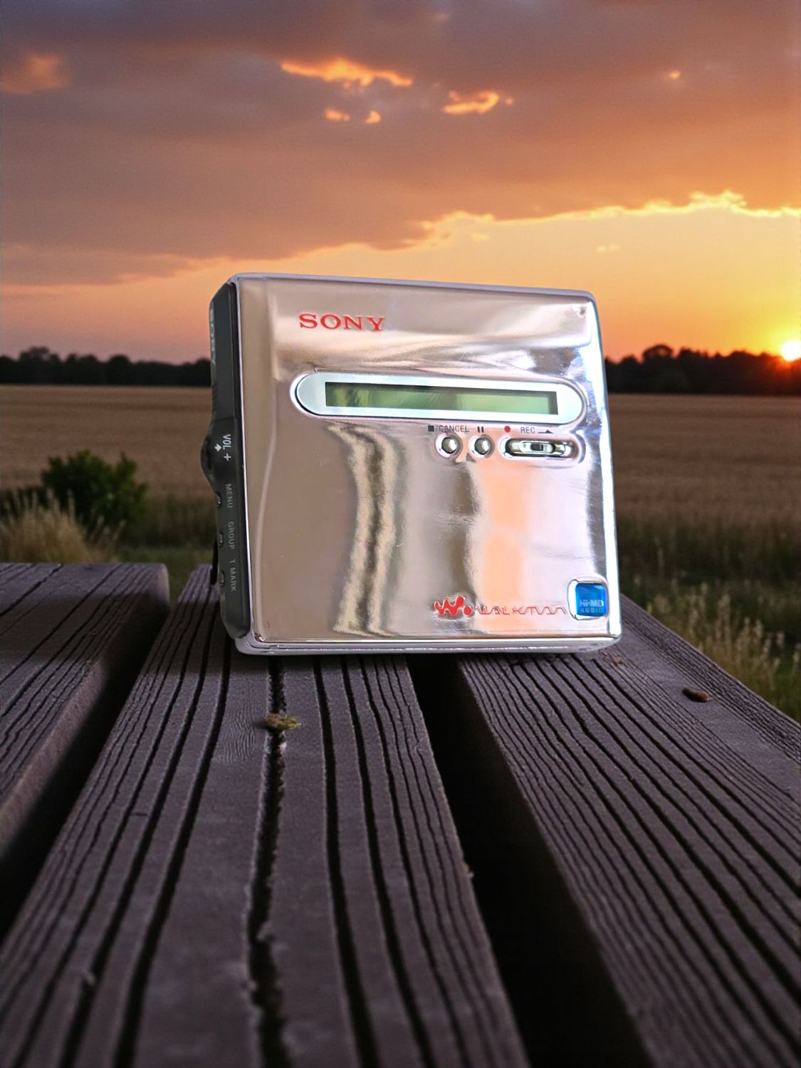 Modded Lilac Chrome Sony MZ-NH1