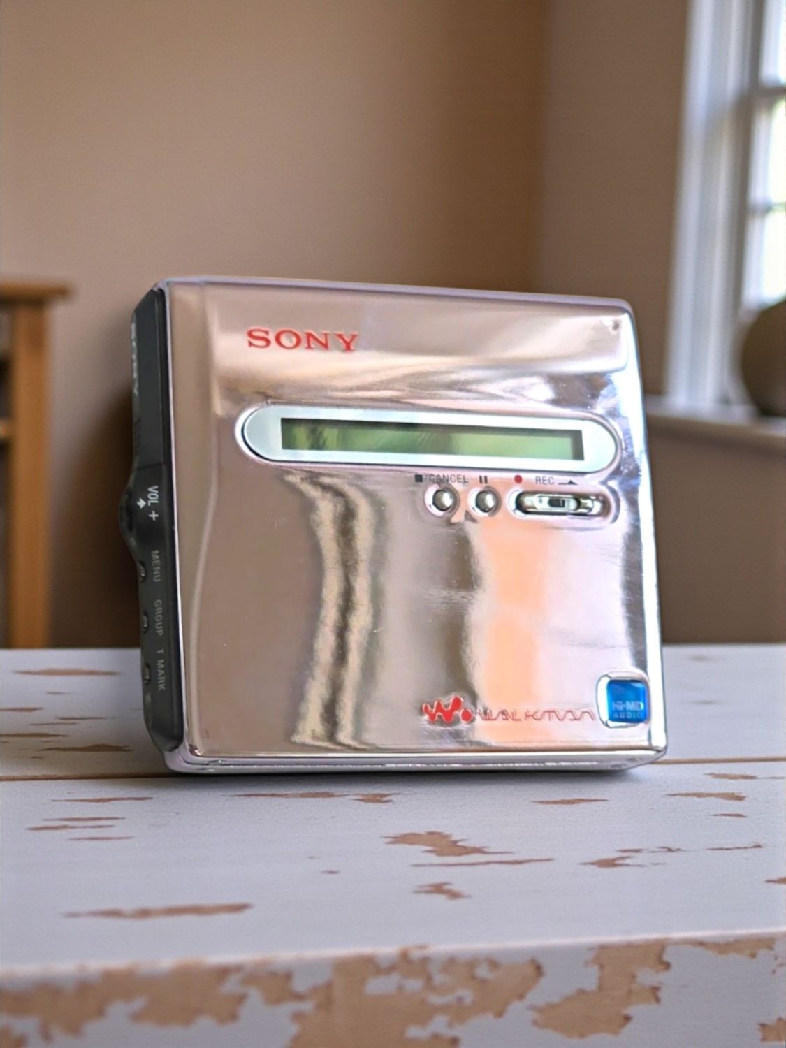 Modded Lilac Chrome Sony MZ-NH1