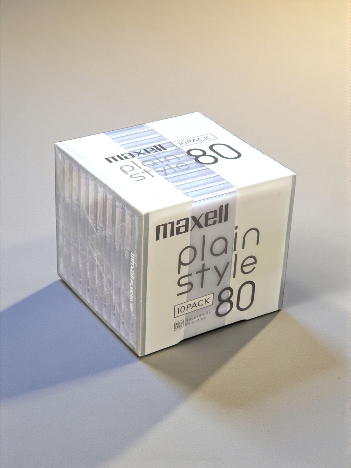 Maxell Plain Style 80 mins (Pack of 10)