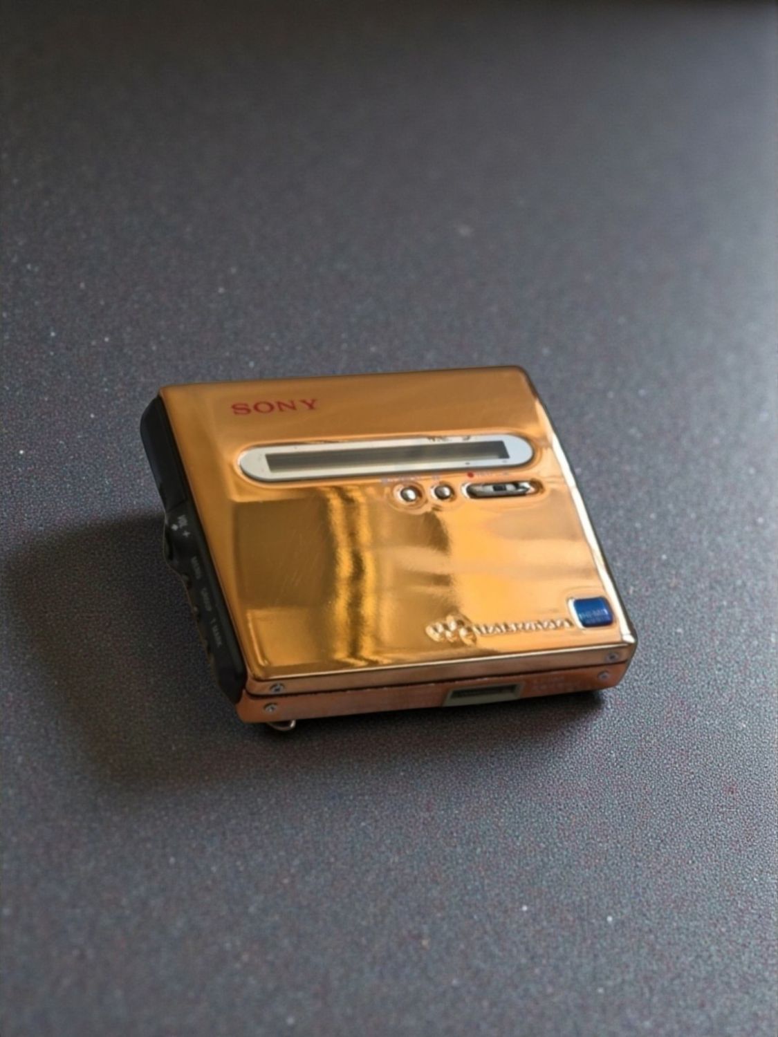 Modded Shiny Copper Colour Sony MZ-NH1