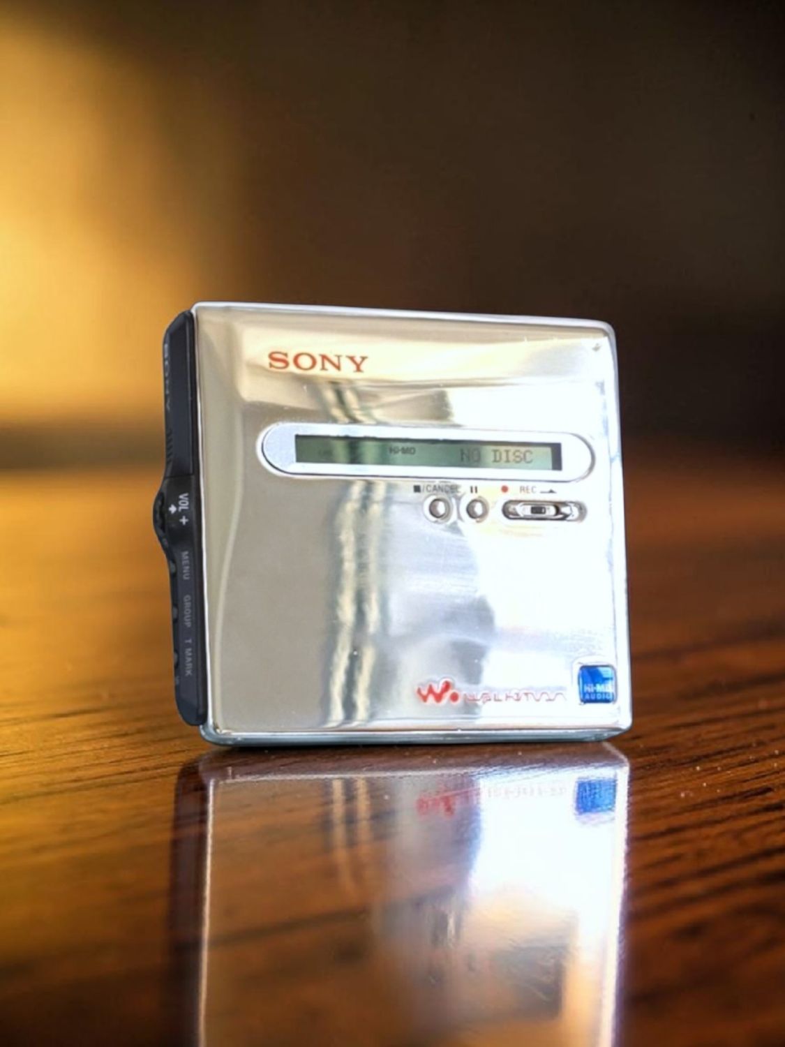 Modded Chrome Sony MZ-NH1