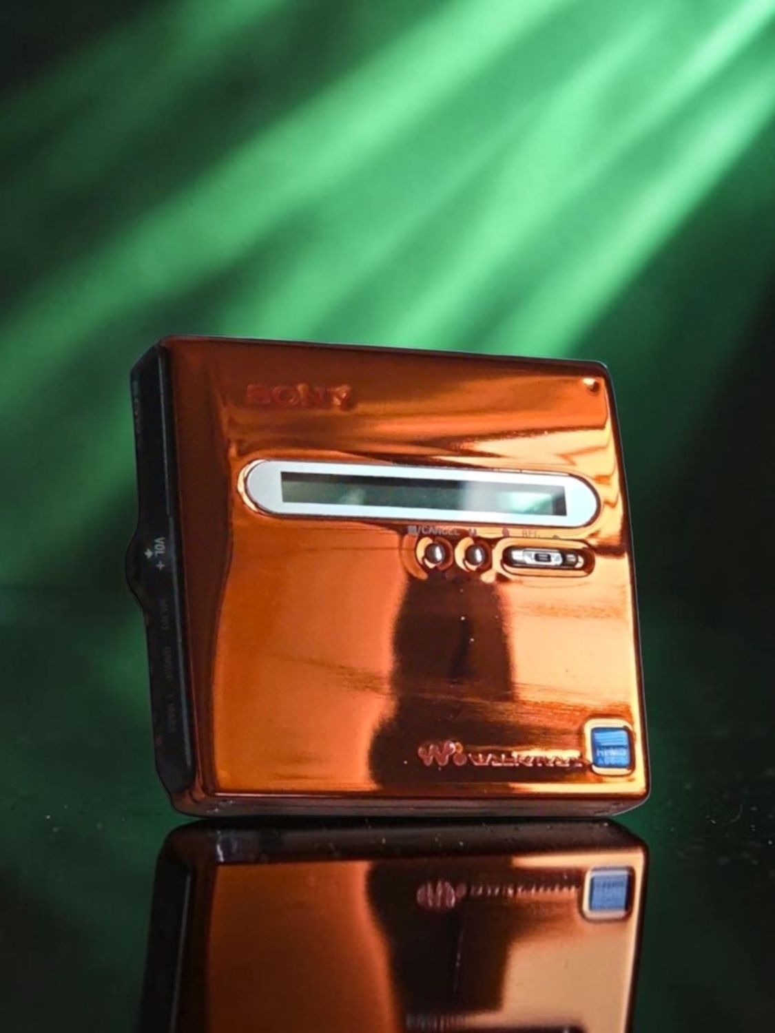 Modded Burnt Orange Colour Sony MZ-NH1