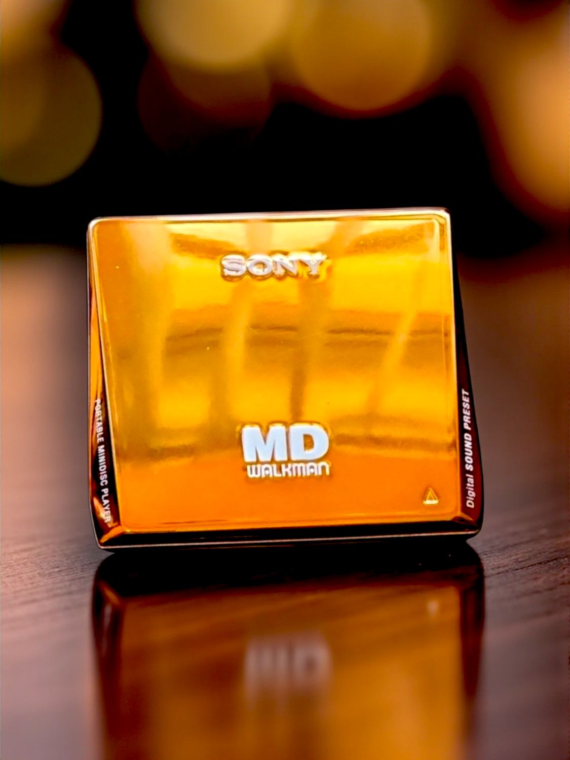 Modded Copper Colour Sony MZ-E75