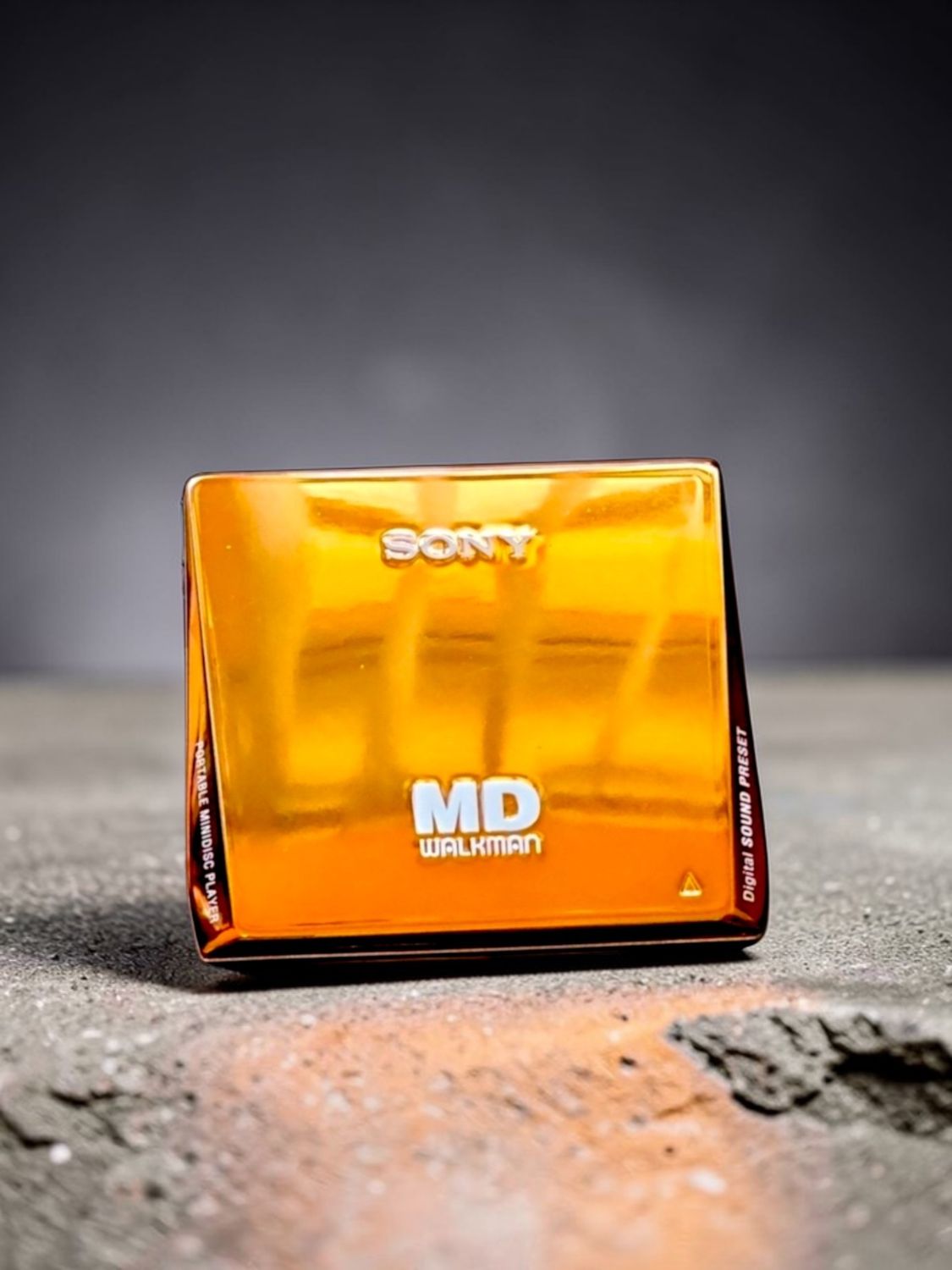 Modded Copper Colour Sony MZ-E75