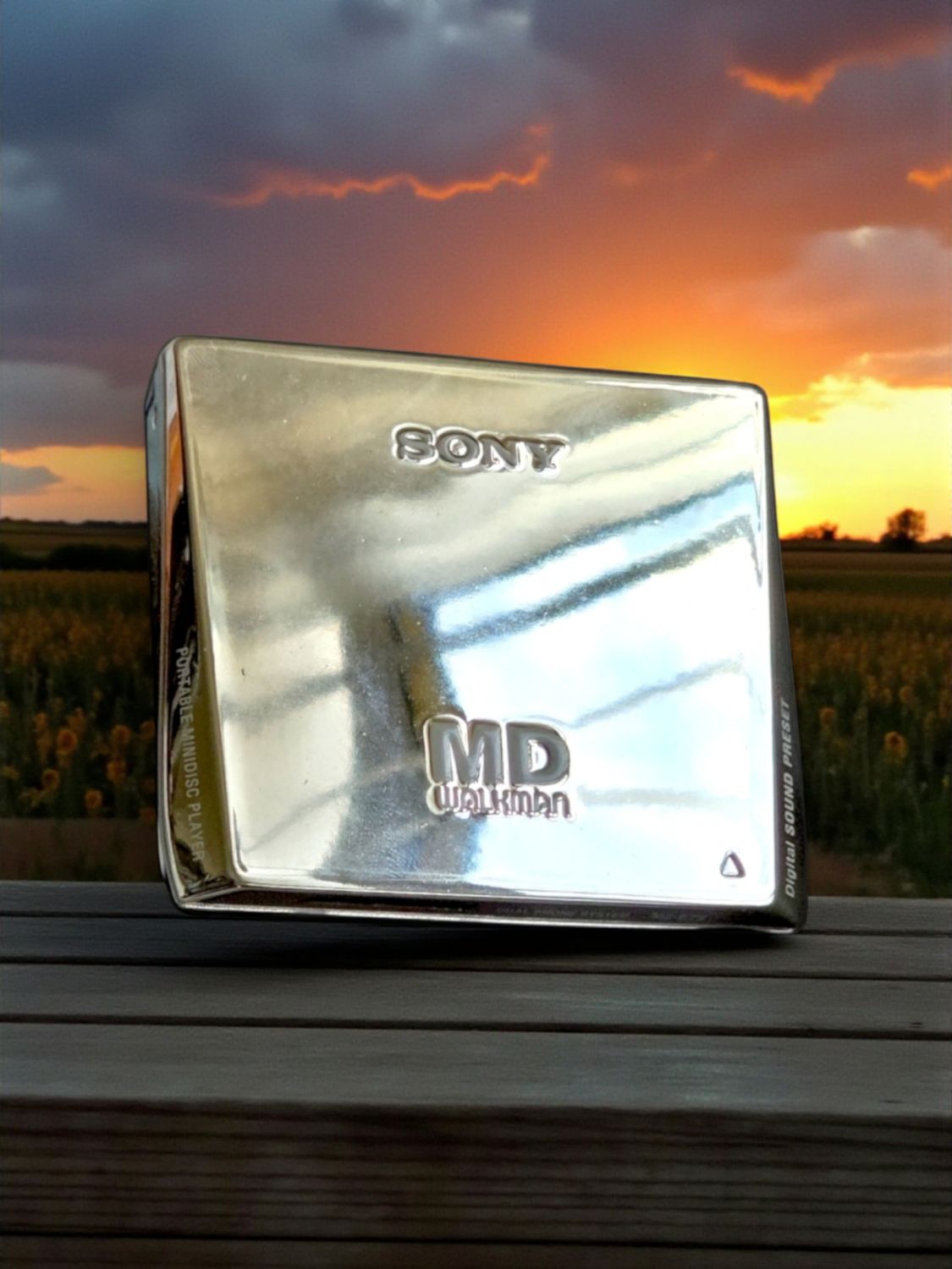 Modded Chrome Sony MZ-E75