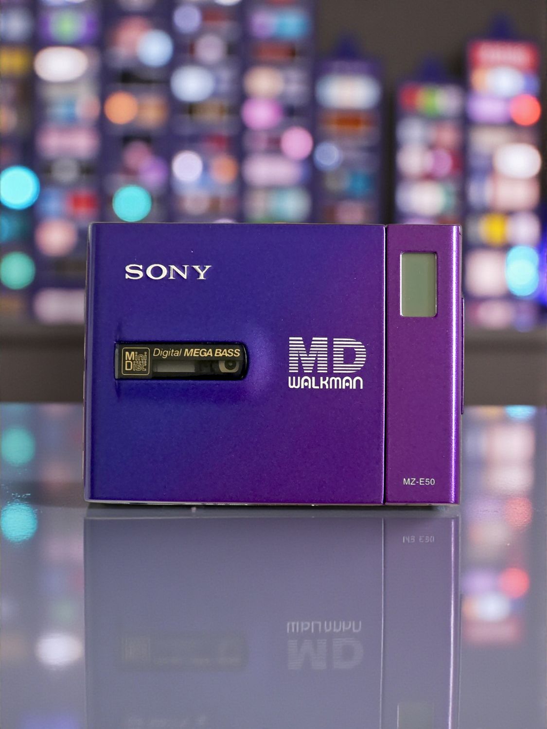 Recoloured Purple Gradient Sony MZ-E50
