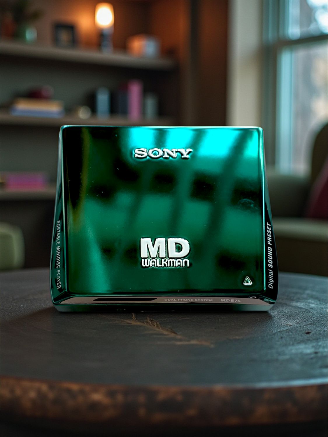 Modded Forest Green Sony MZ-E75