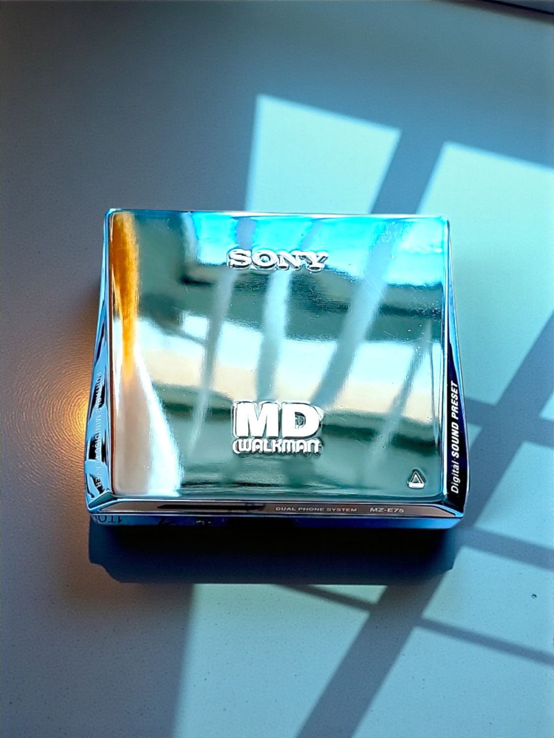 Modded Aqua Blue Sony MZ-E75