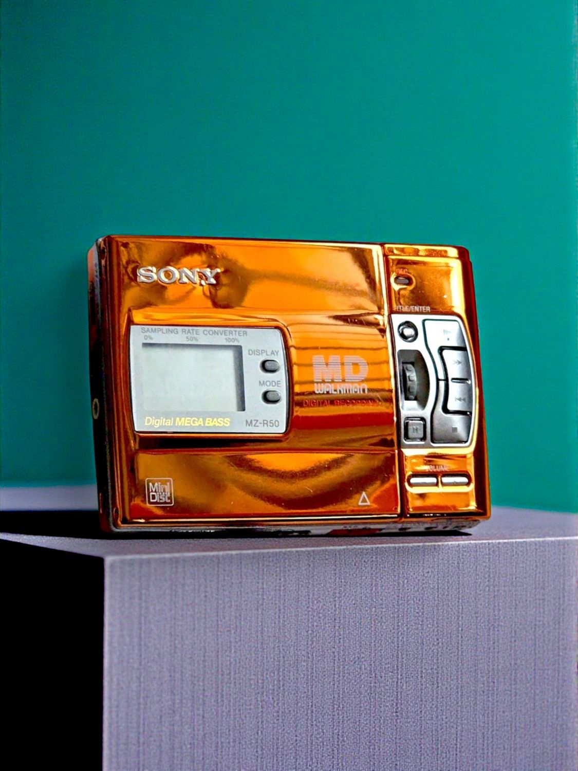 Modded Copper Sony MZ-R50